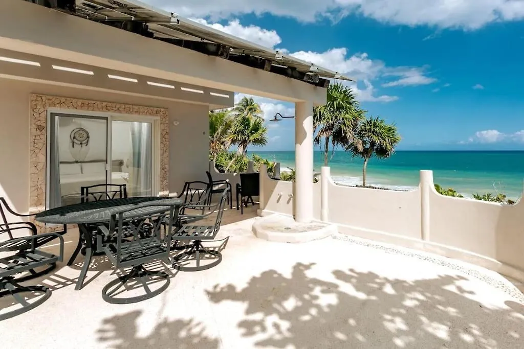 Villa Luxury 5-Br Beachfront Home In Tulum Casa Sofia Gato Mexico