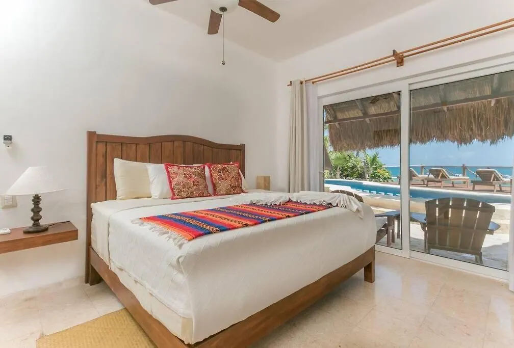 Villa Luxury 5-Br Beachfront Home In Tulum Casa Sofia Gato Mexico