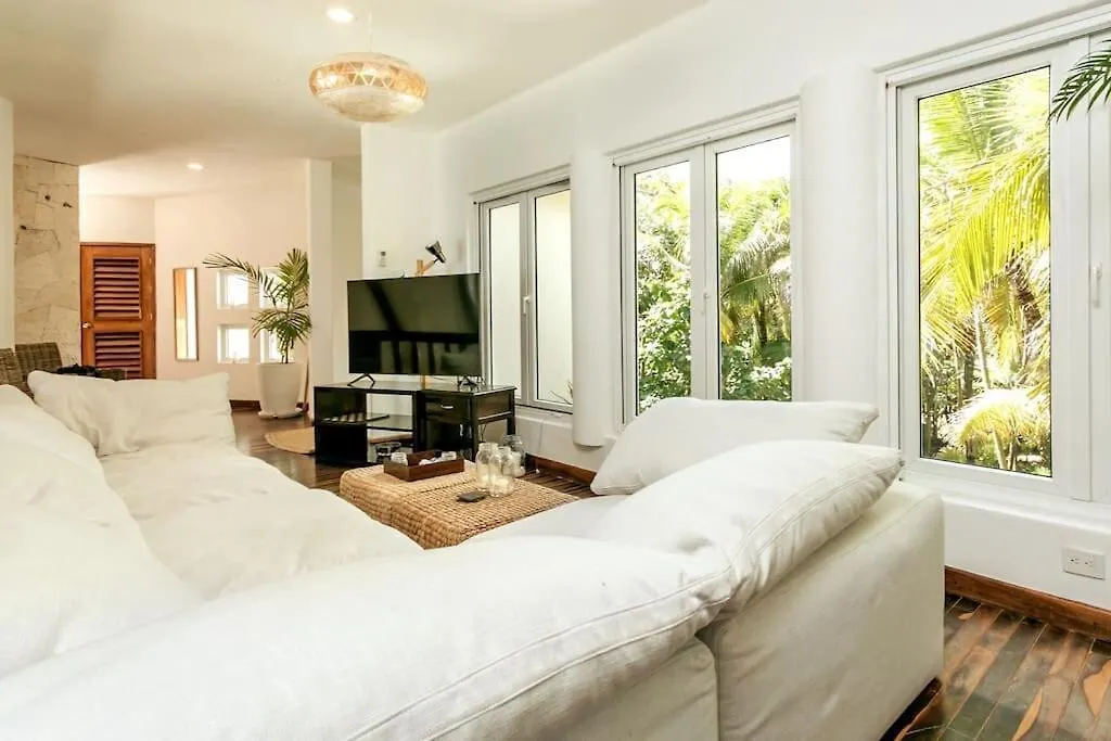 Villa Luxury 5-Br Beachfront Home In Tulum Casa Sofia Gato Mexico