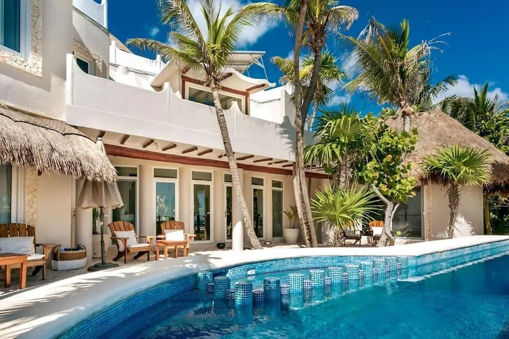 Luxury 5-Br Beachfront Home In Tulum Casa Sofia Gato 0*,